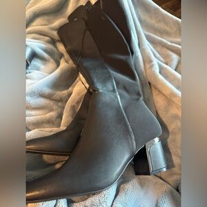DKNY Black Heeled Boots